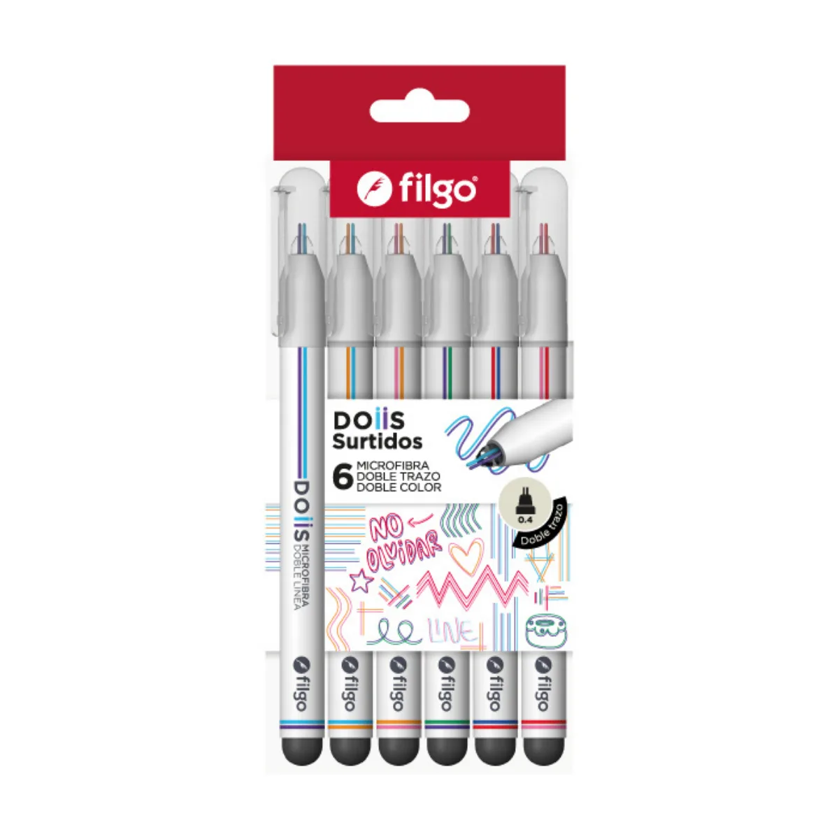 Microfibra Doble Linea Doiis - Filgo