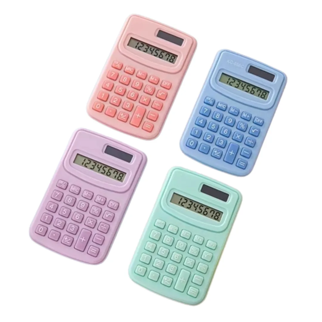 Mini Calculadora - Tonos Pasteles