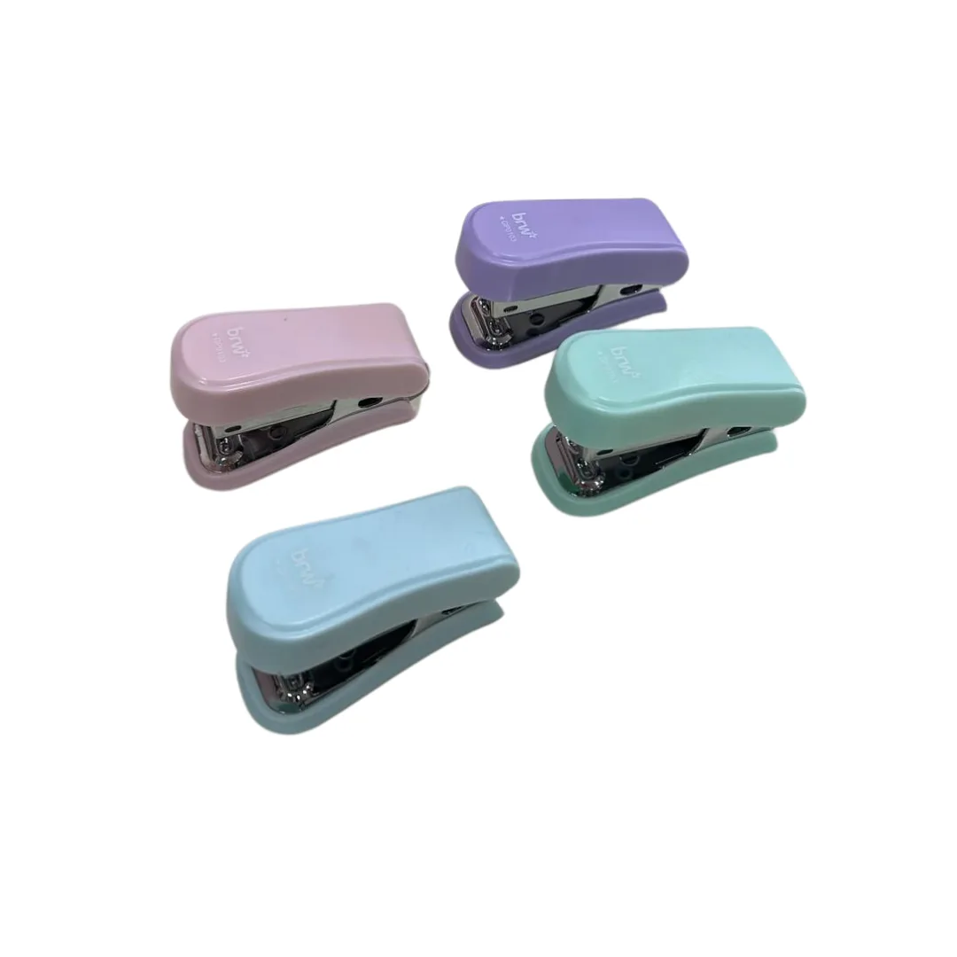 Mini Engrampadora 20 hojas Tonos Pasteles - BRW