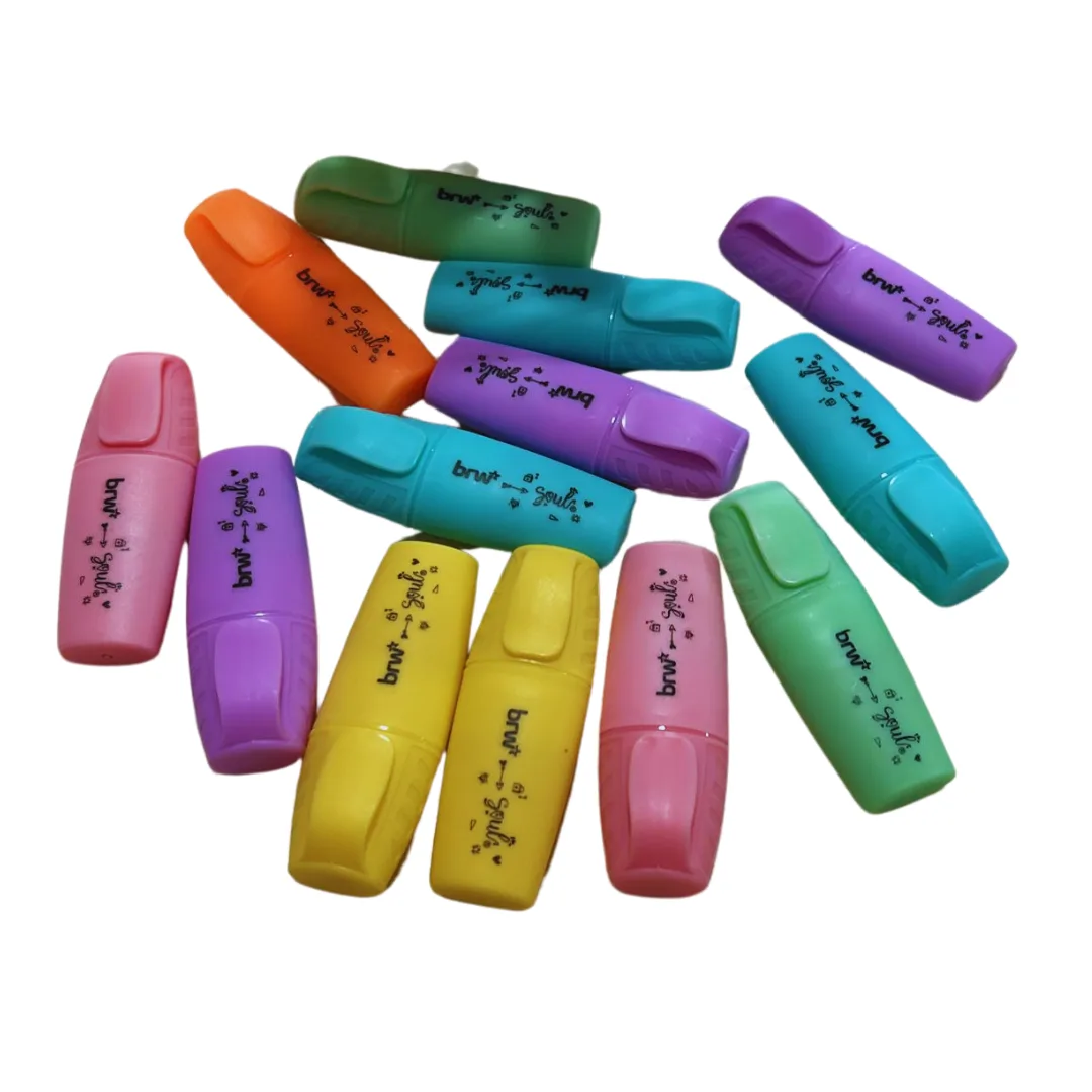 Mini Resaltador Tonos pasteles BRW