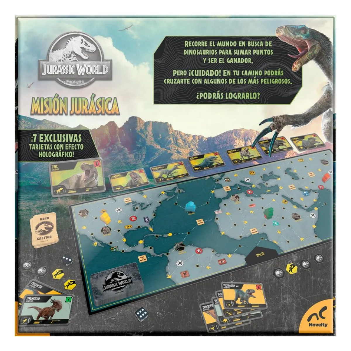 Mision Jurasica - Jurassic World Novelty 2
