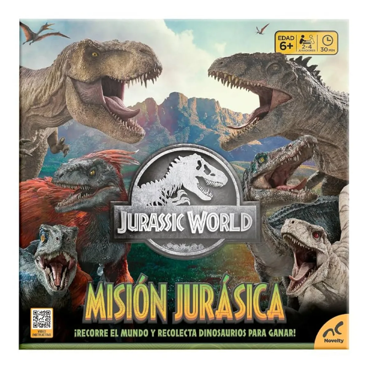 Mision Jurasica - Jurassic World Novelty