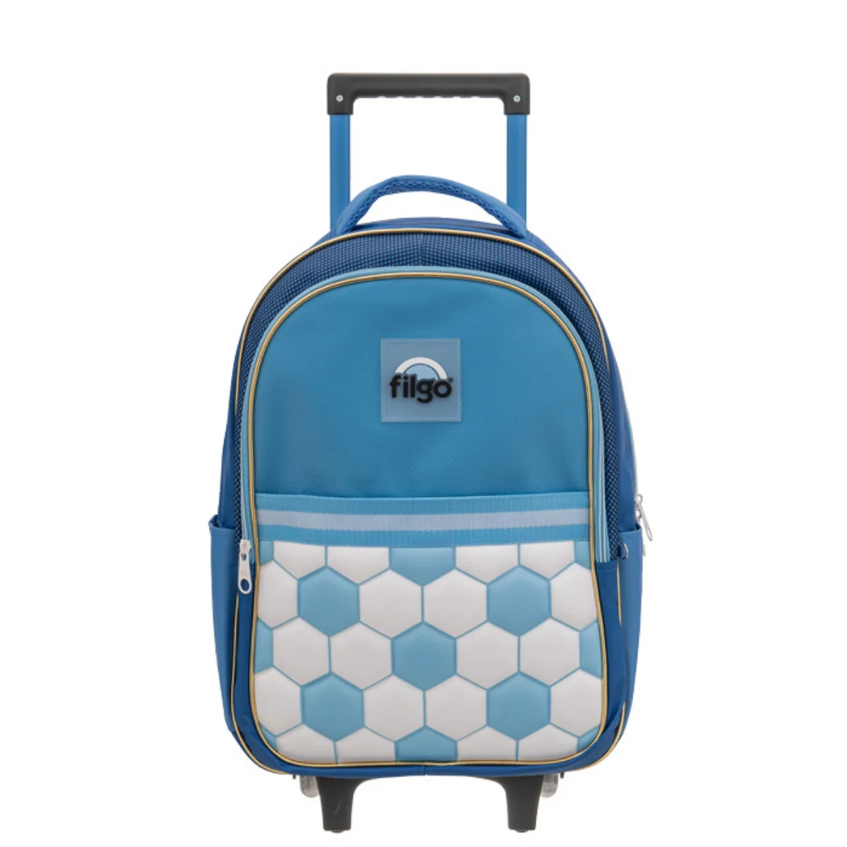 Mochila con carrito Futbol Celeste - Filgo