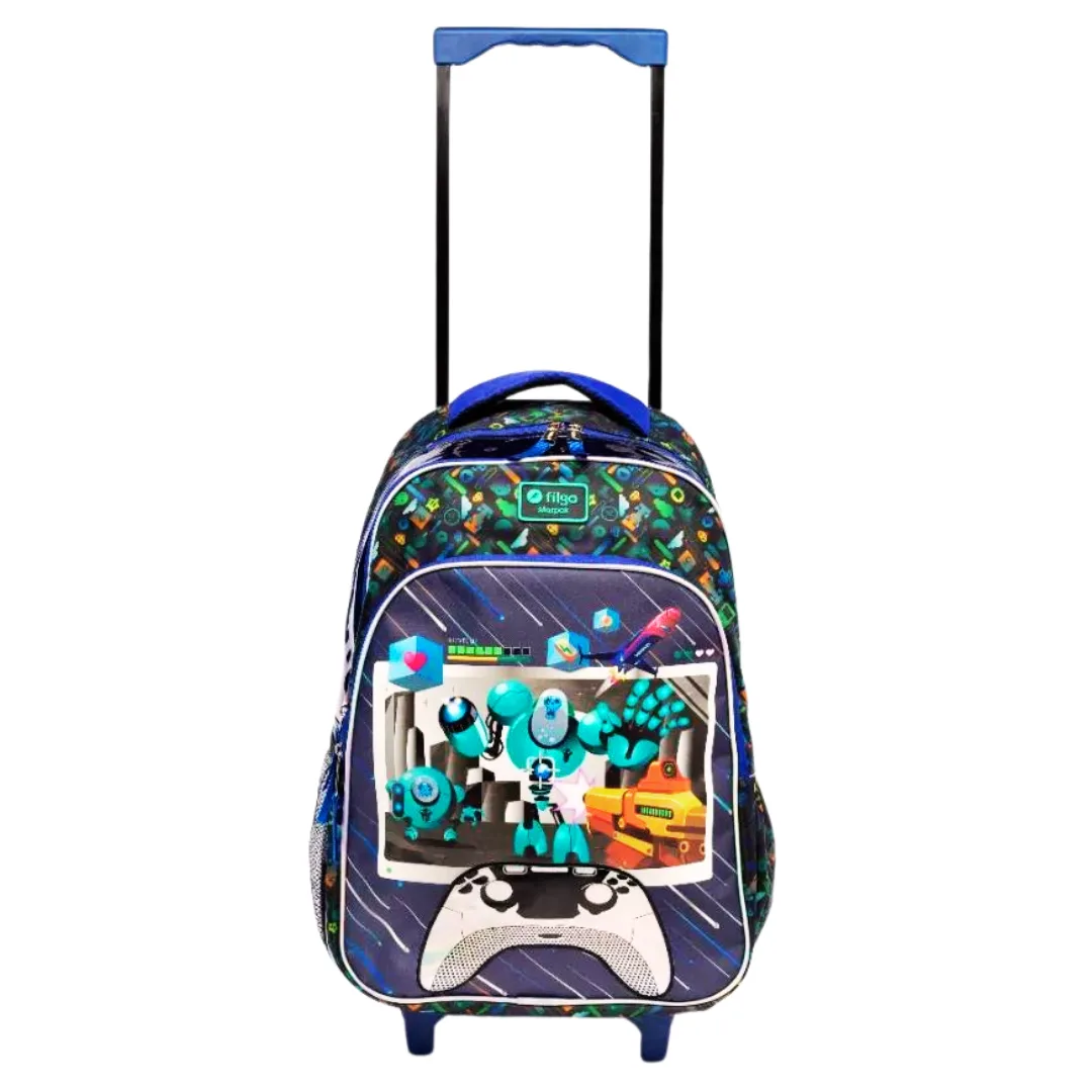 Mochila con carrito gamer - Filgo