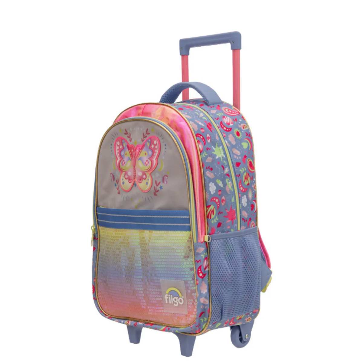 Mochila con carrito Mariposa - Filgo