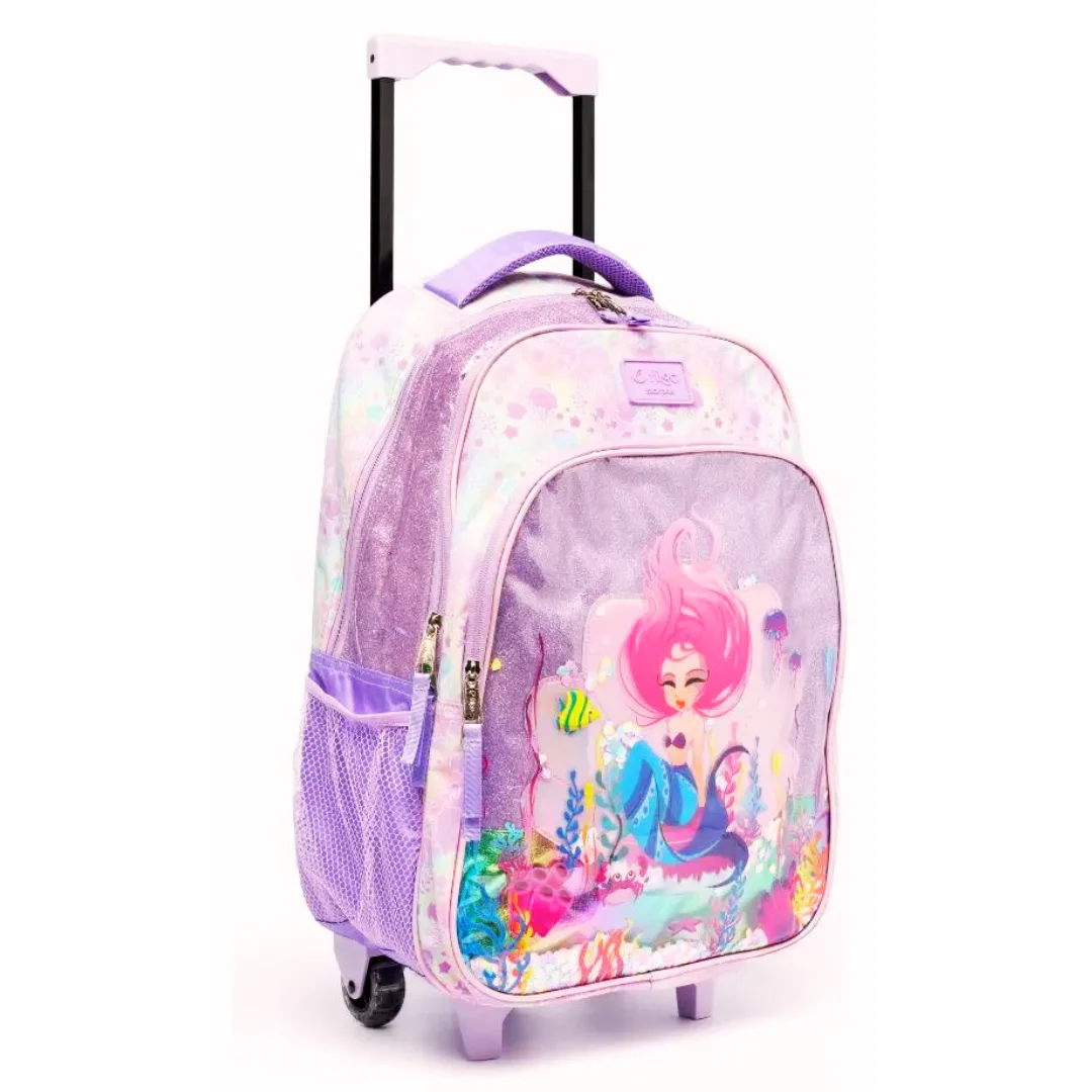 Mochila con carrito sirena - Filgo