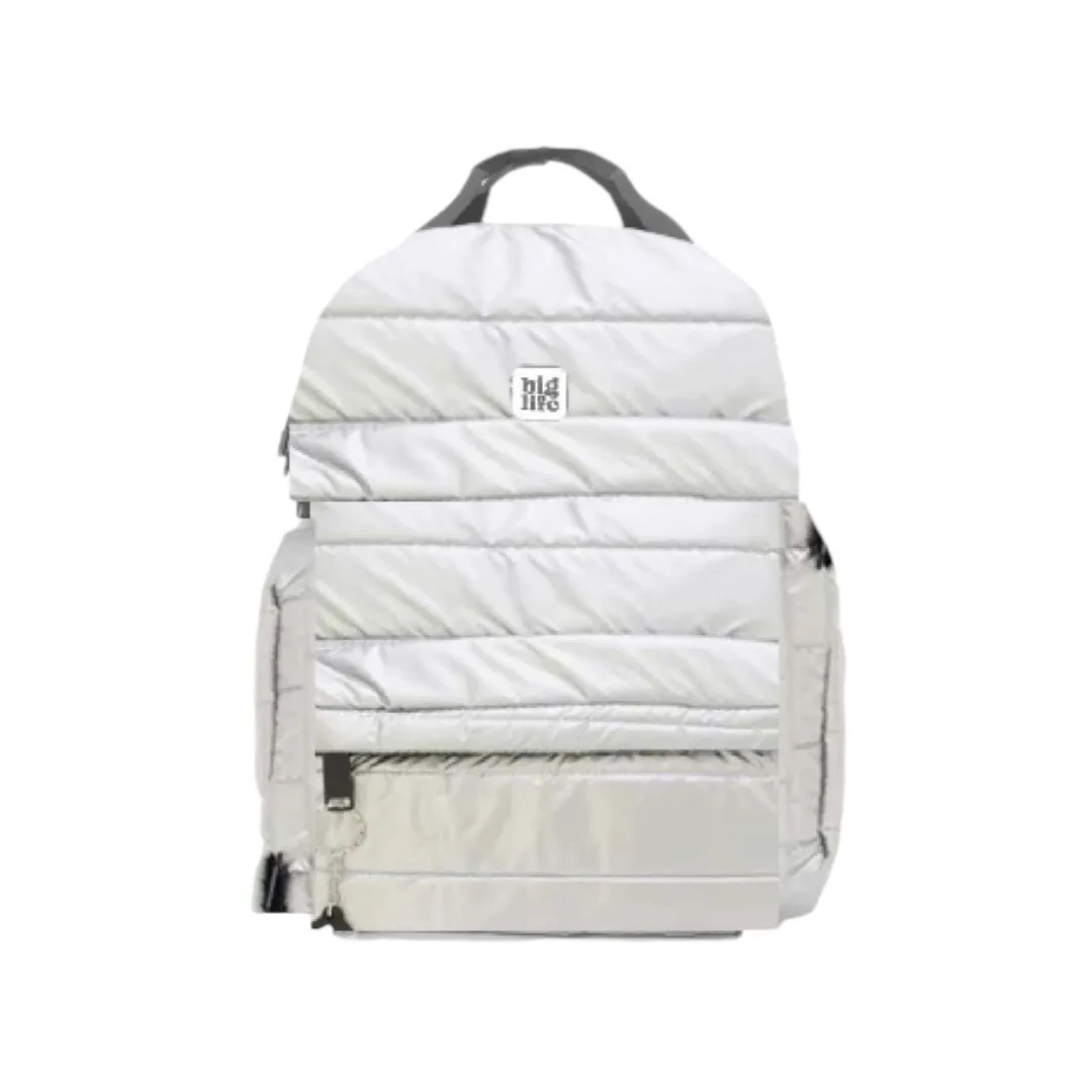 Mochila Puffer Blanca - Big Life