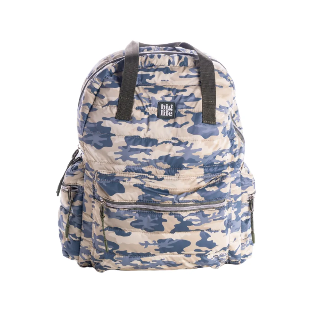 Mochila Puffer Militar - Big Life