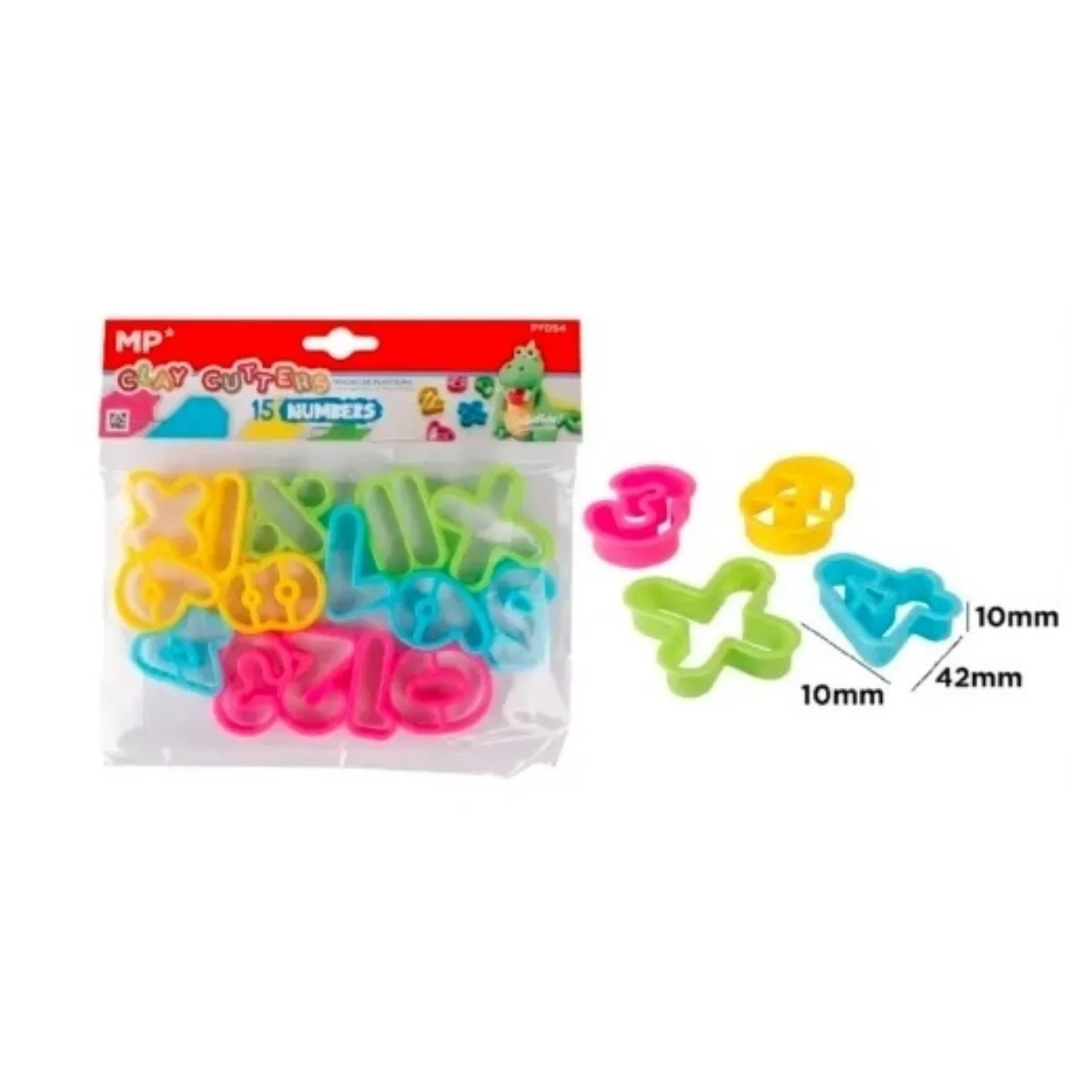 Moldes de Numeros para Plasticina x15