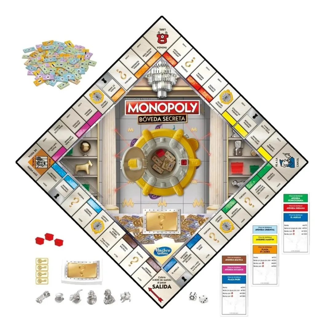 Monopoly Boveda Secreta - Hasbro