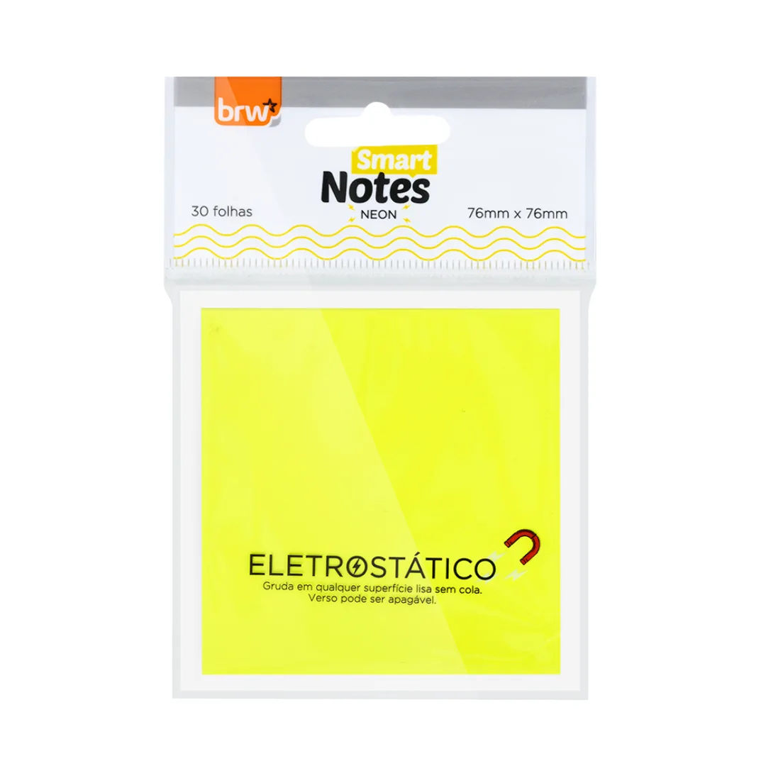 Notas adhesivas 30 hojas Electrostaticas BRW