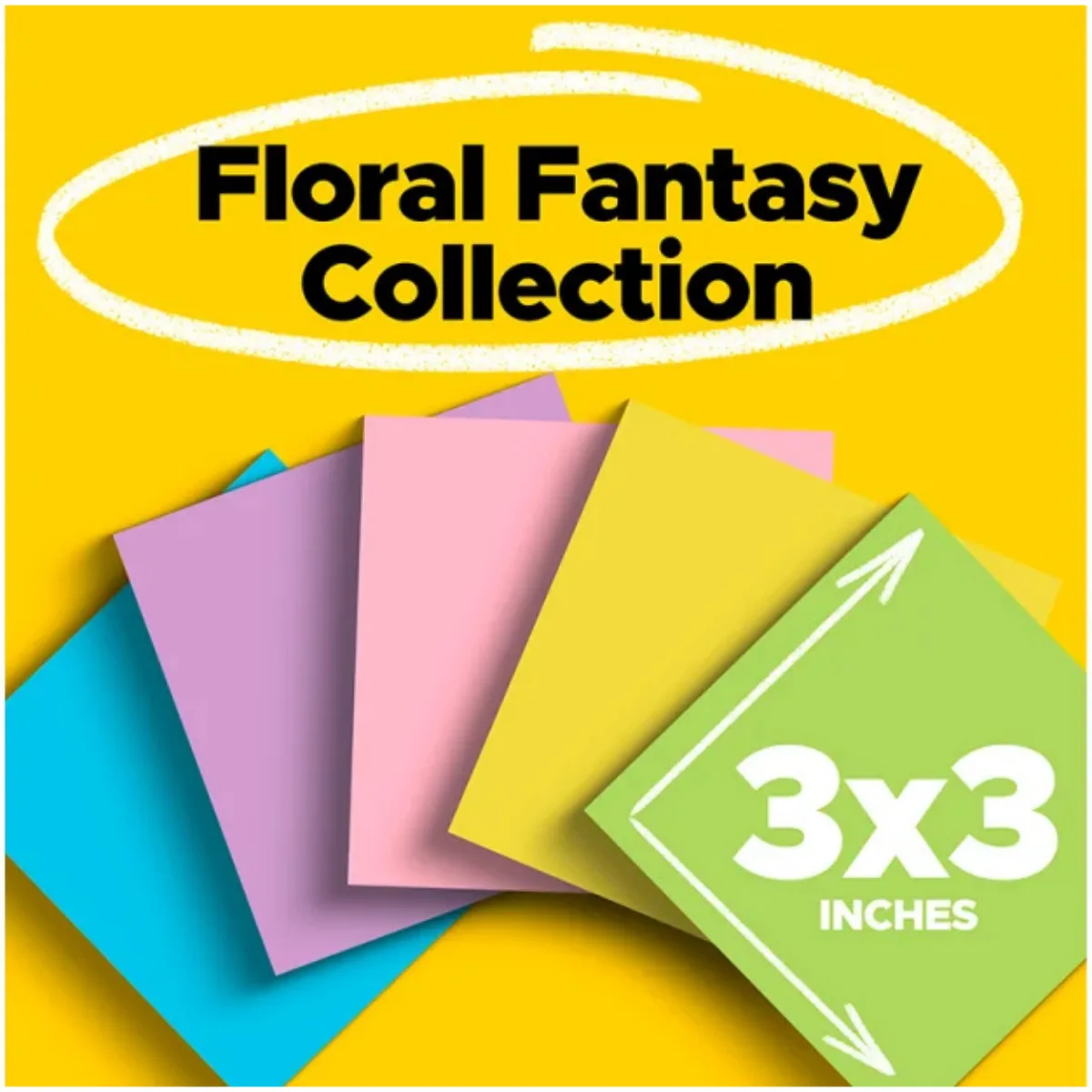 Notas Adhesivas Post-it 76mm x 76mm Paquete x 500 hojas