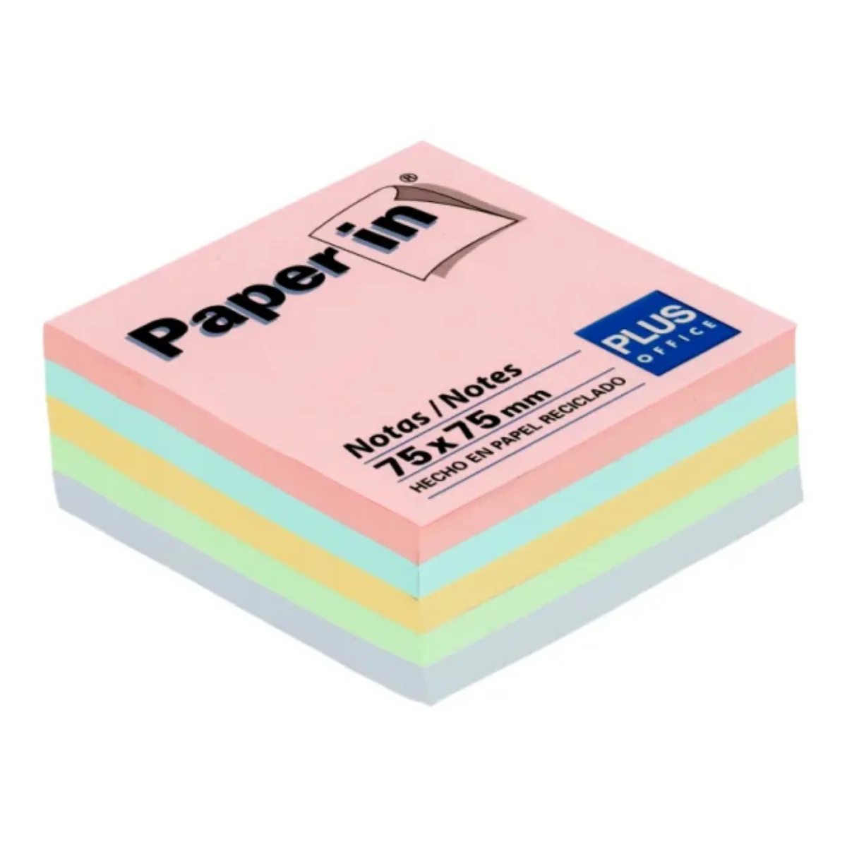 Notas adhesivas x300 Pastel - Plus Office