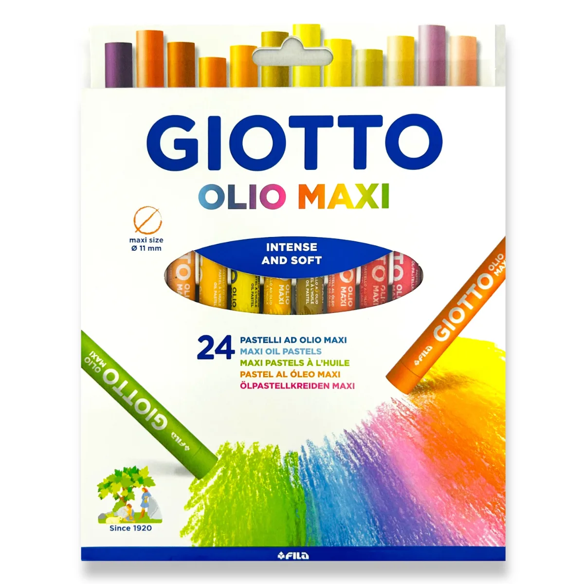 Oleo Pastel Maxi x24 - Giotto