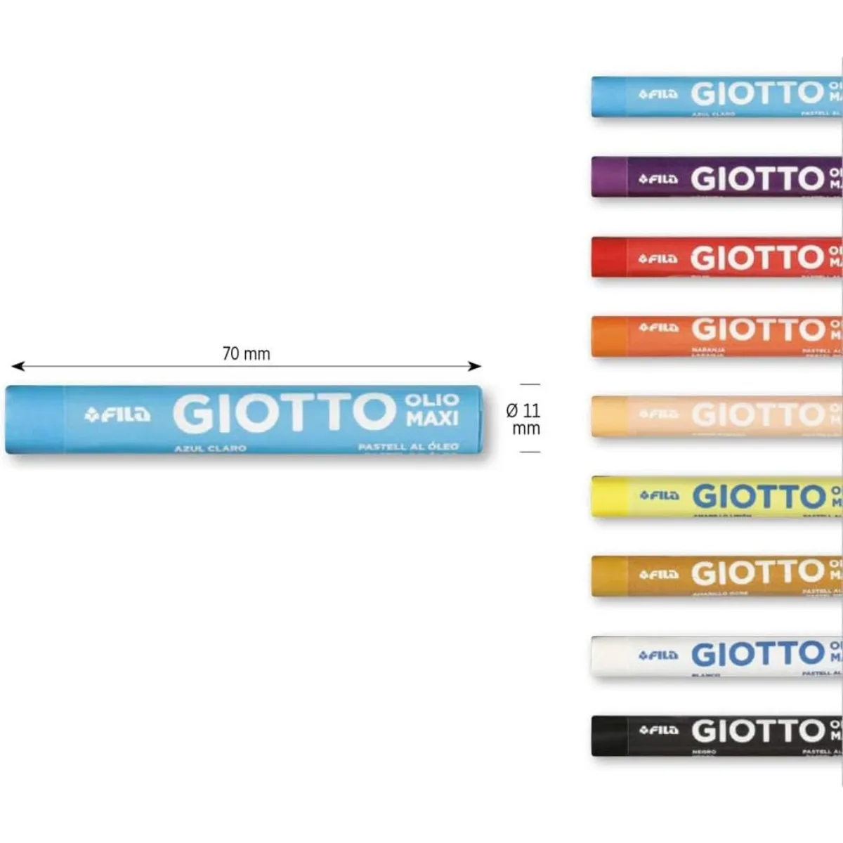 Oleo Pastel Maxi x24 - Giotto 3