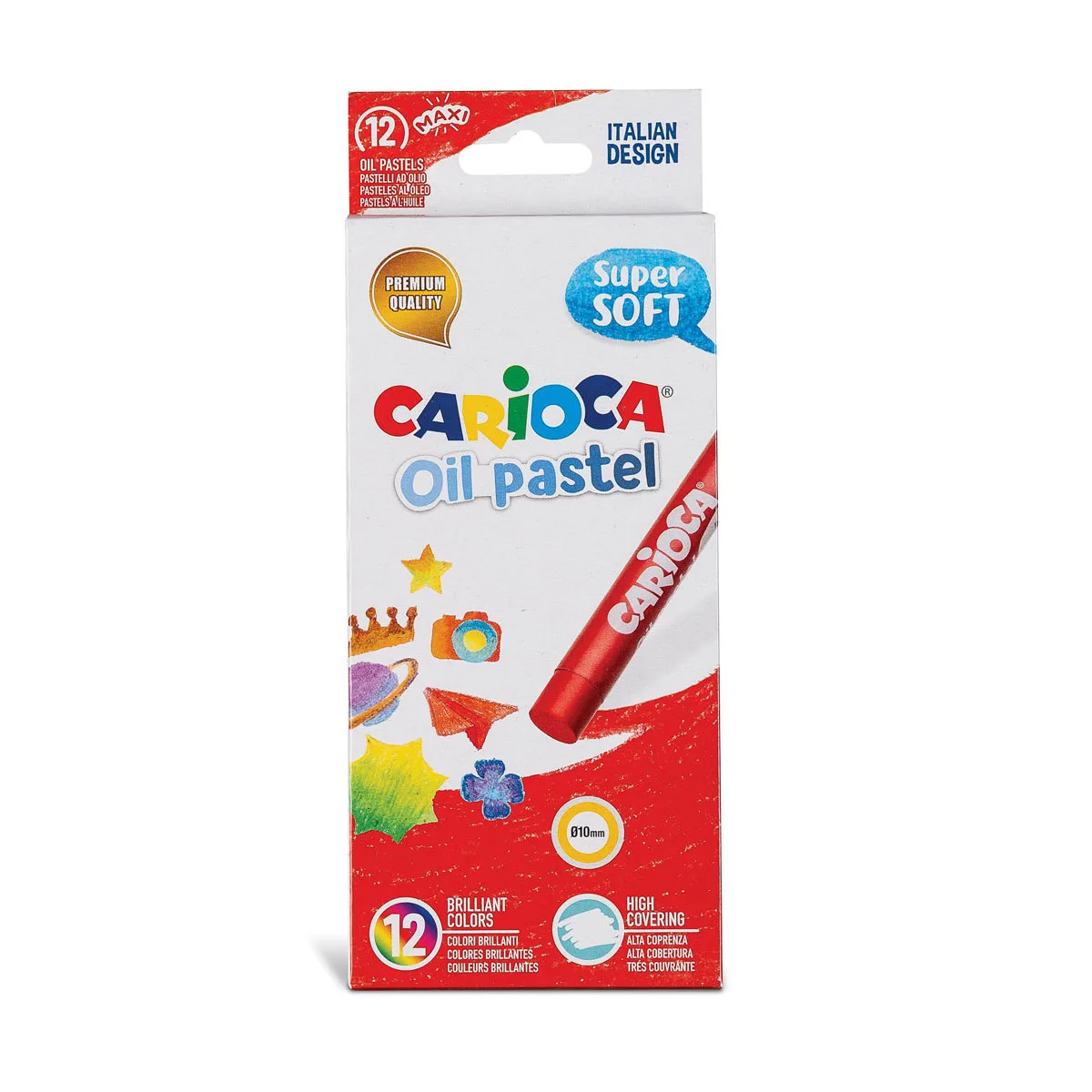 Oleo Pastel x12 Colores - Carioca