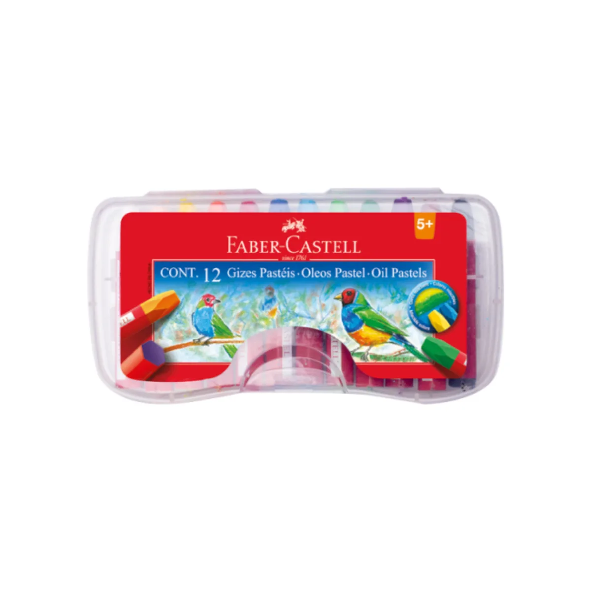 Oleo Pastel x12 Colores - Faber Castell