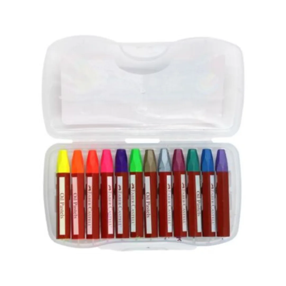 Oleo Pastel x12 Neon y Metalizado - Faber Castell