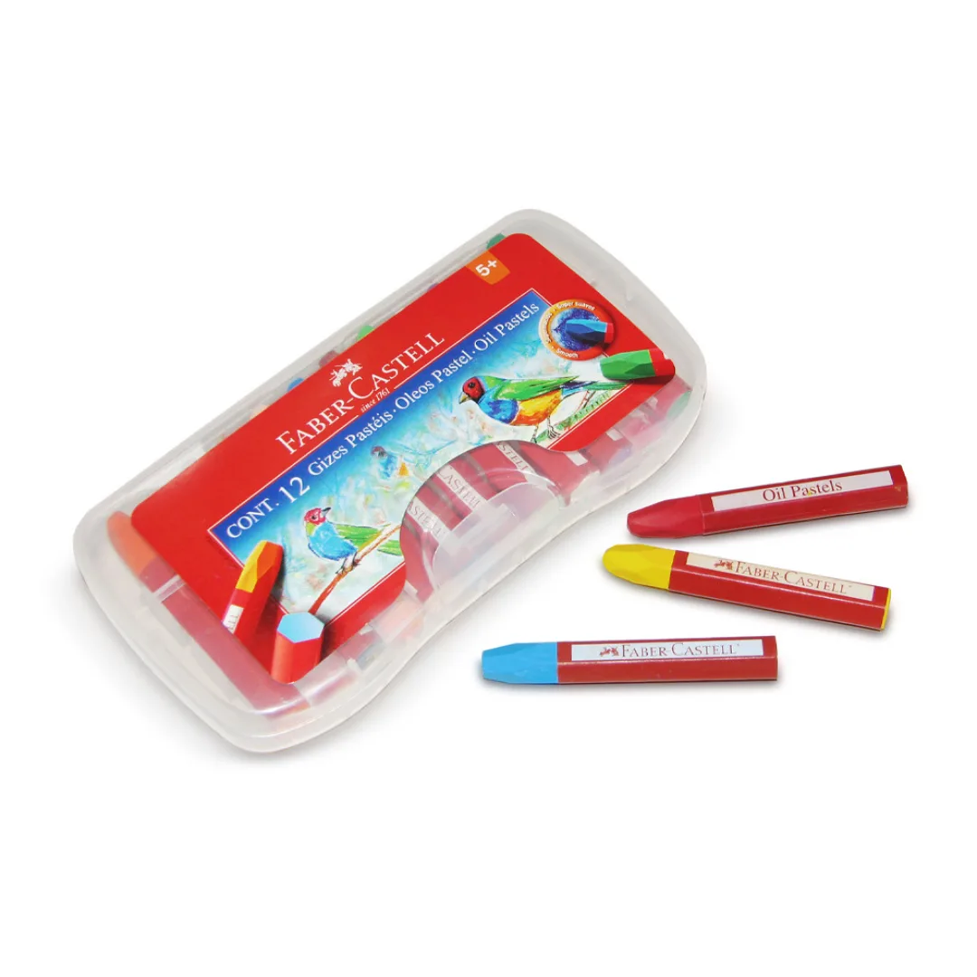 Oleo Pastel x12 Neon y Metalizado - Faber Castell 3