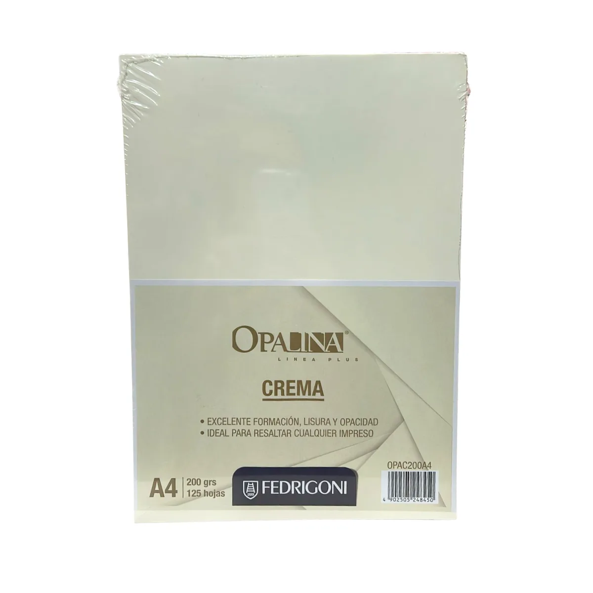 Opalina A4 Crema 200gr x25 hojas