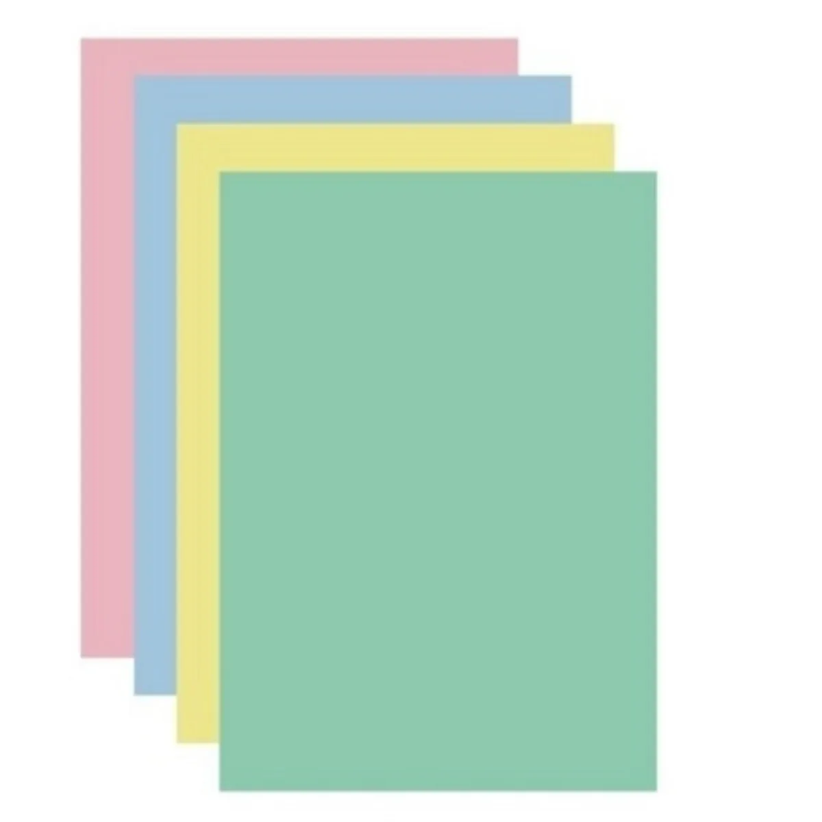 Opalina A4 Tonos Pastel 190gr x100 hojas surtidas