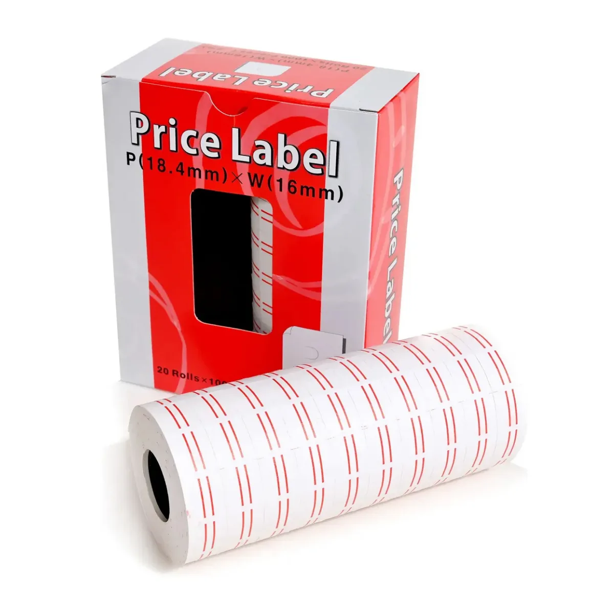 Pack 10 Rollos Etiquetas de Precios Dobles