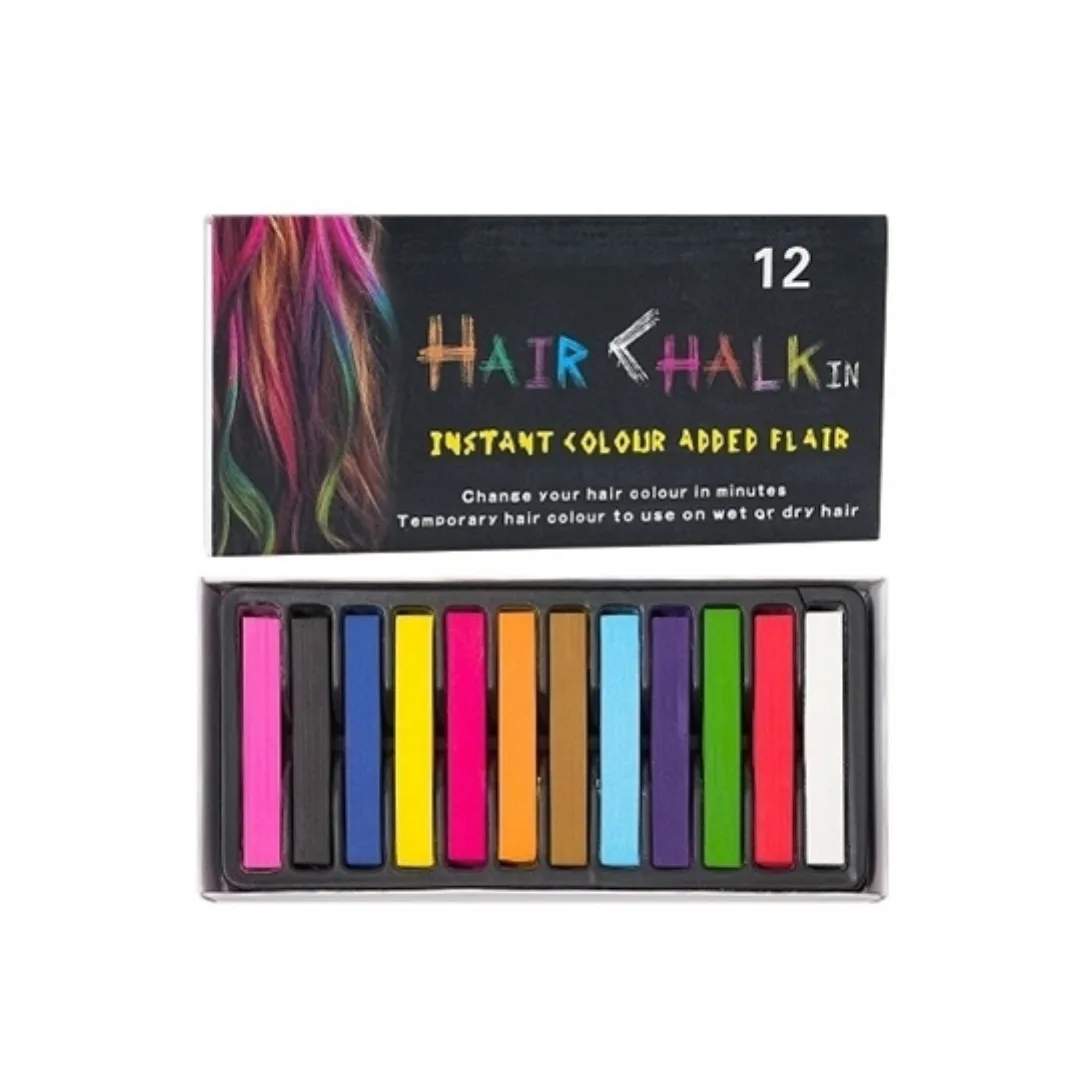 Pack 12 Tizas para Cabello