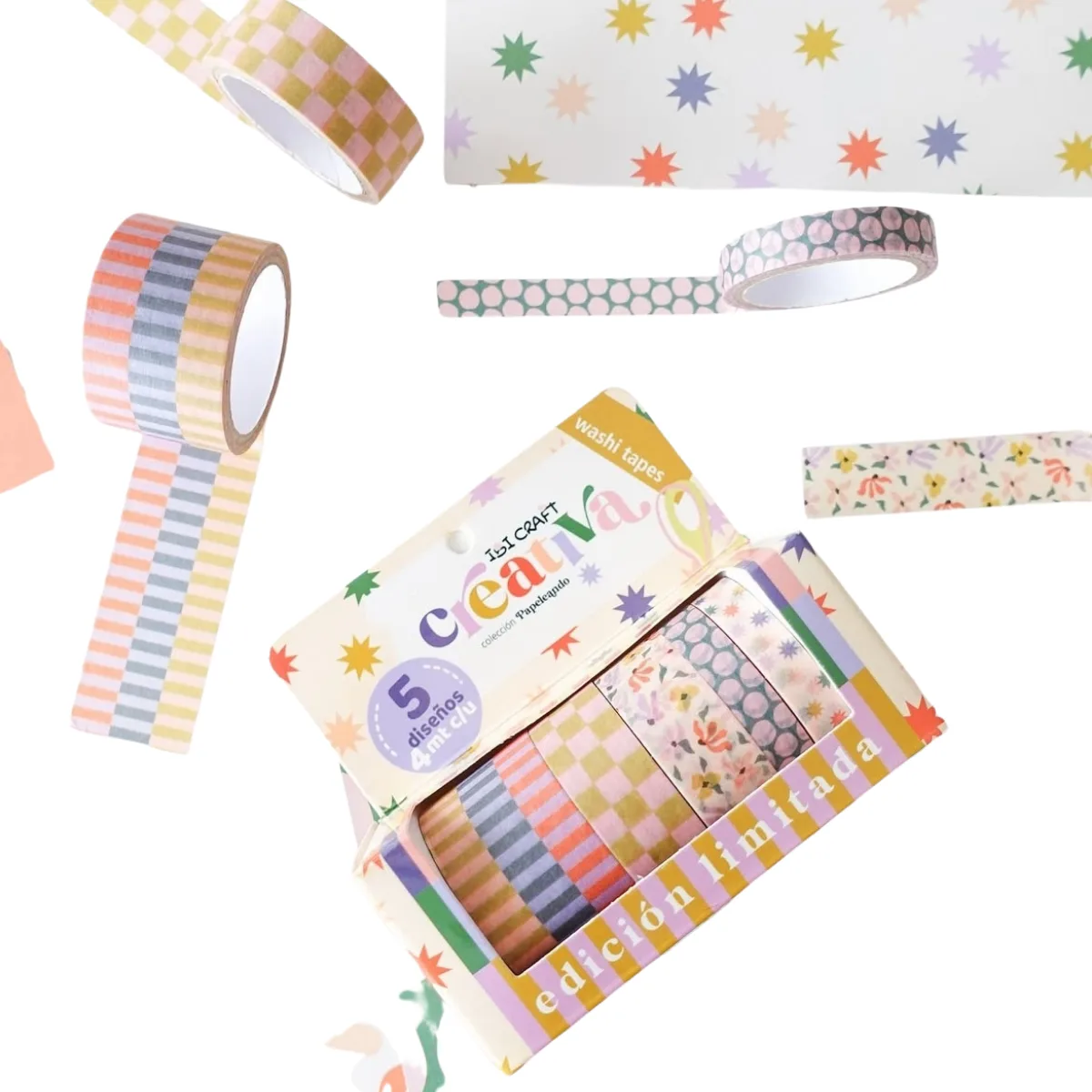 Pack Cinta Decorativa Creativa - Ibi Craft 3