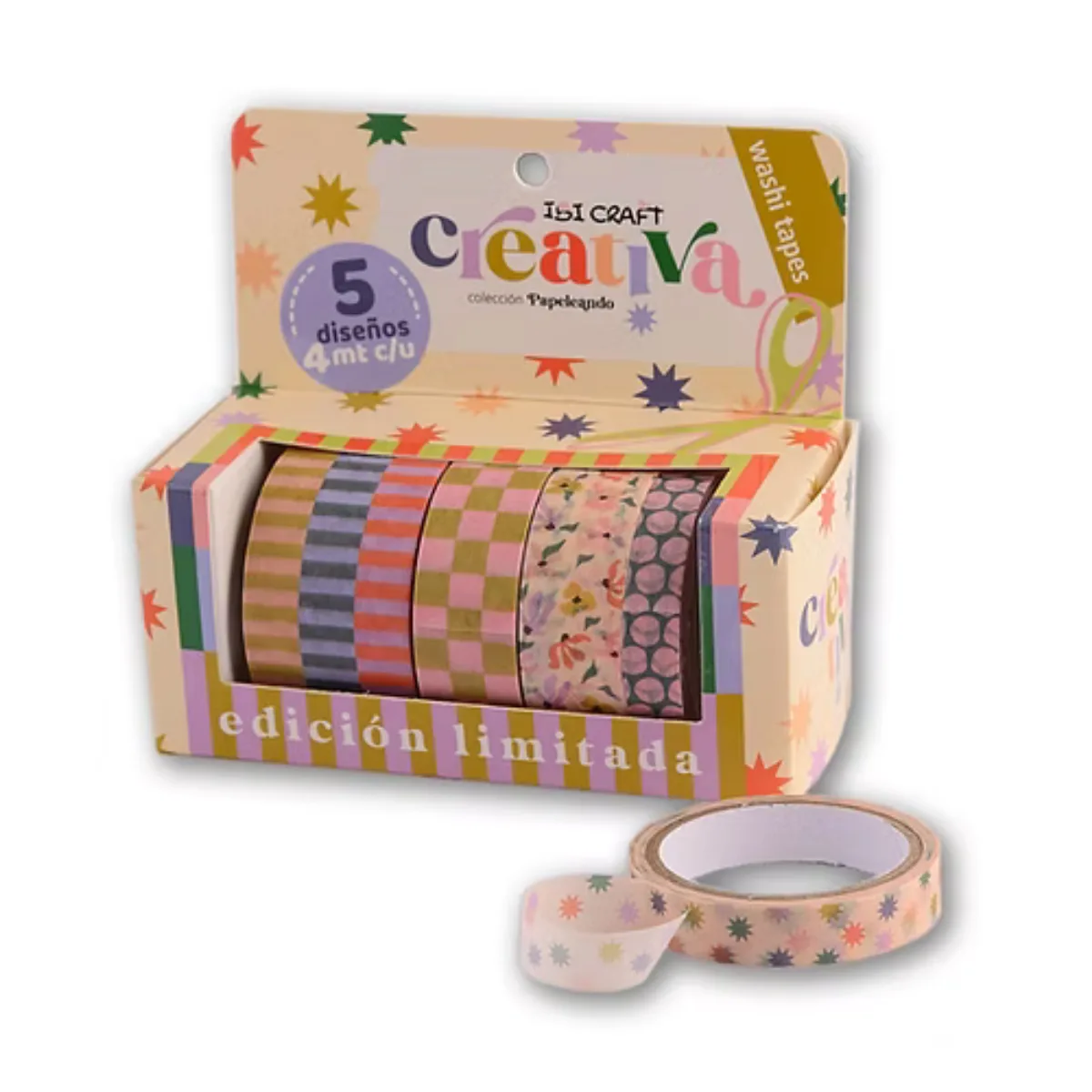 Pack Cinta Decorativa Creativa - Ibi Craft