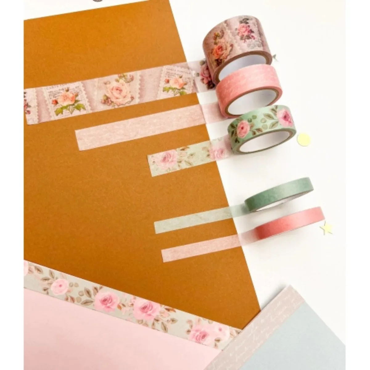 Pack Cinta Decorativa Roses - Ibi Craft 3