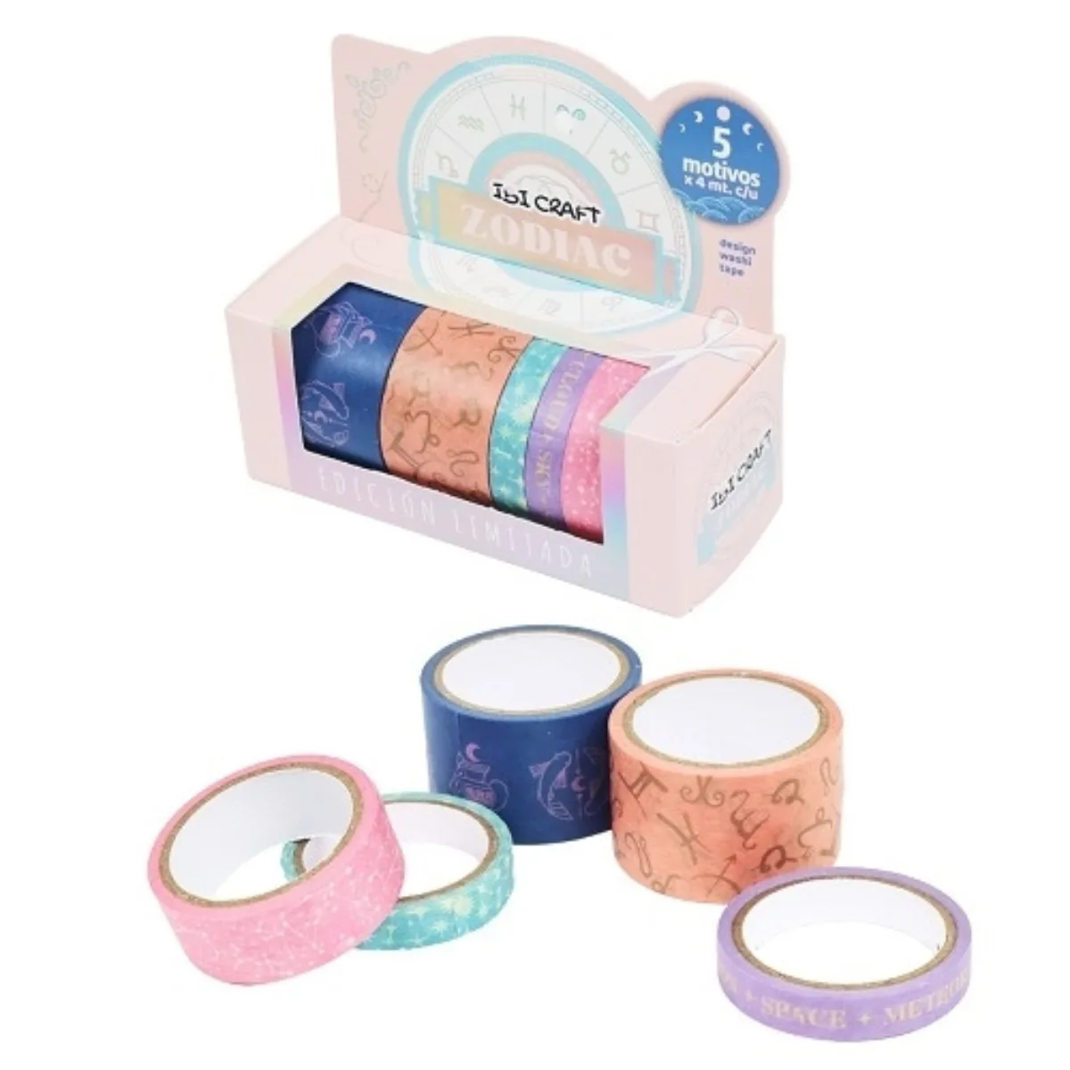 Pack Cinta Decorativa Zodiac - Ibi Craft