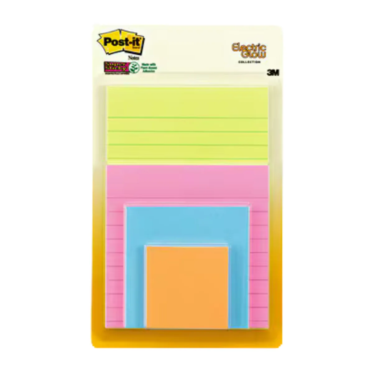 Pack Notas adhesivas 4 tamaños - Post It