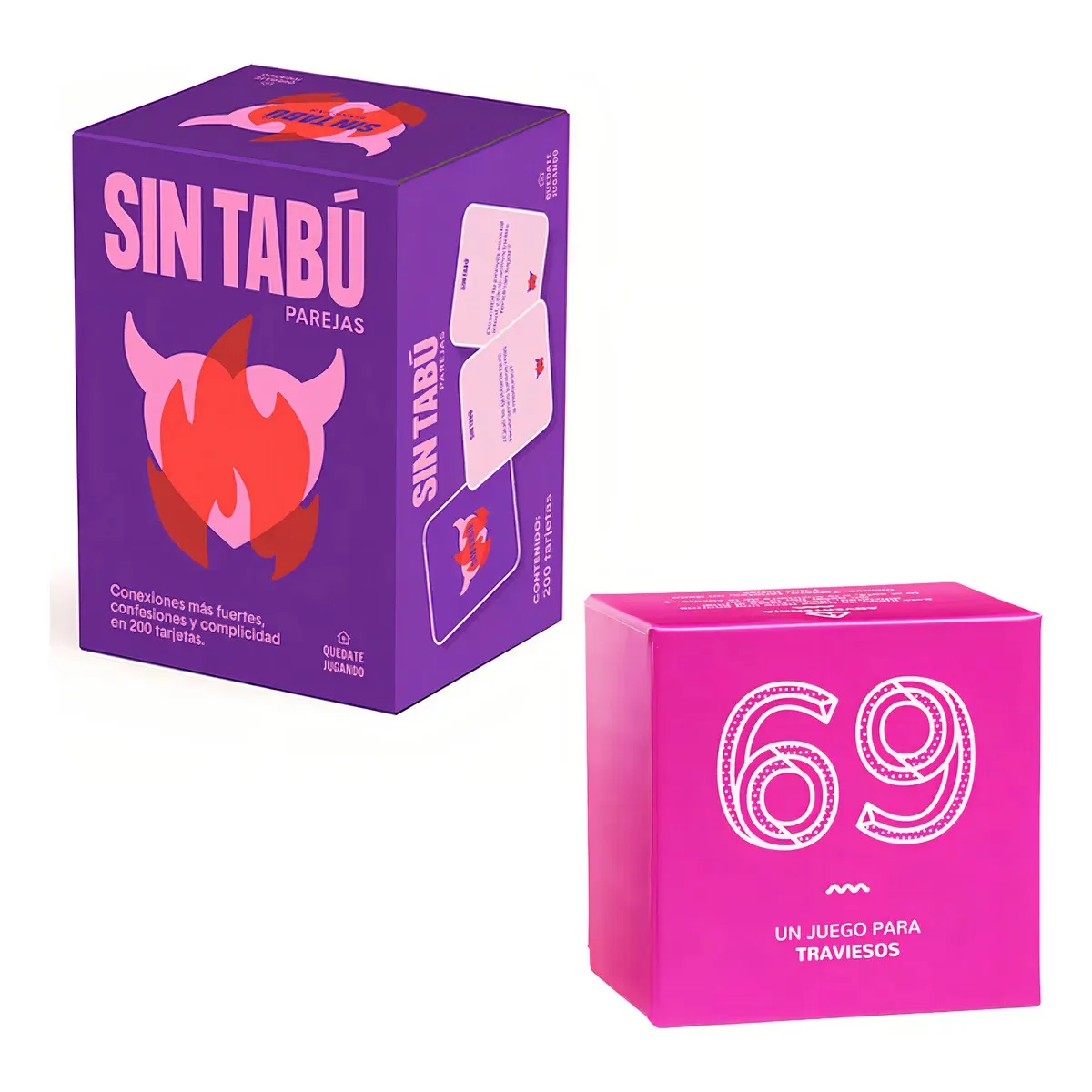 Pack Sin Tabu + 69 - Juegos para Parejas