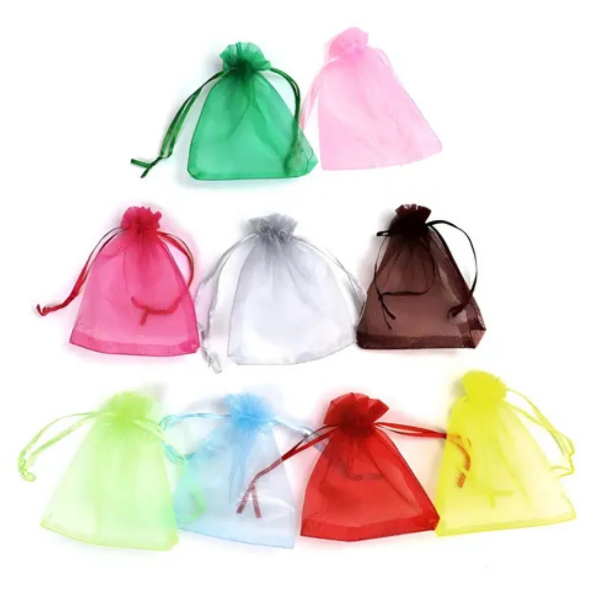 Pack x100 Bolsa de Organza - 9x12cm