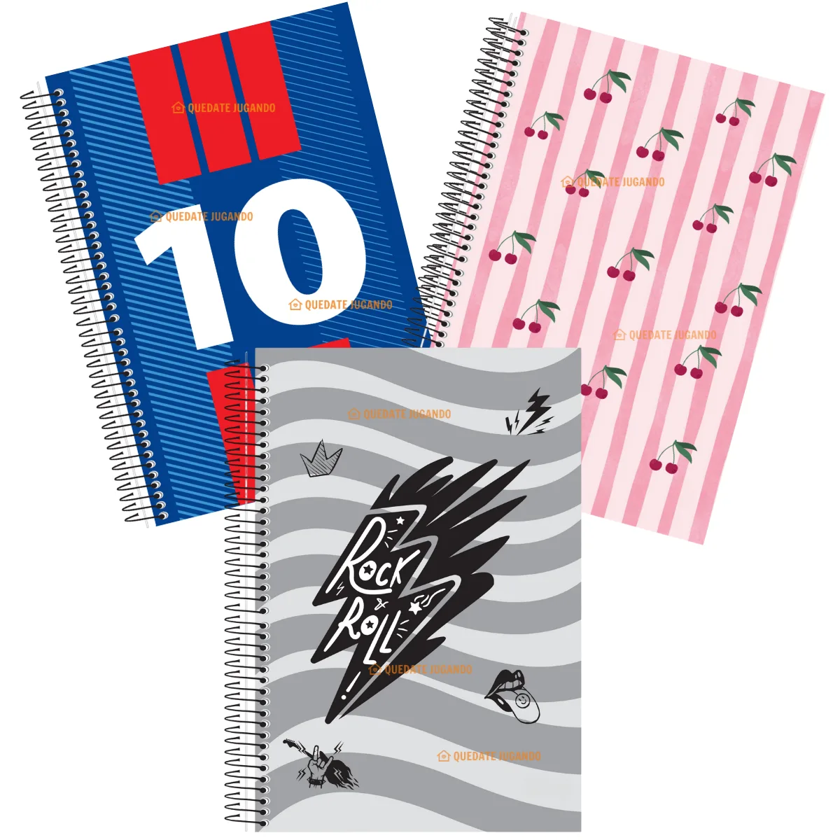 Pack x12 Cuadernolas 96 Hojas Super Tapa dura 3