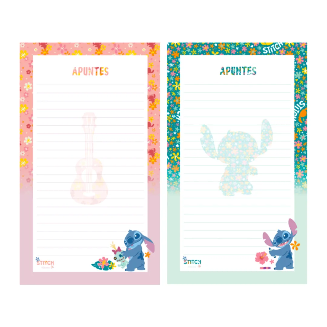 Pack x2 Block de Notas - Stitch