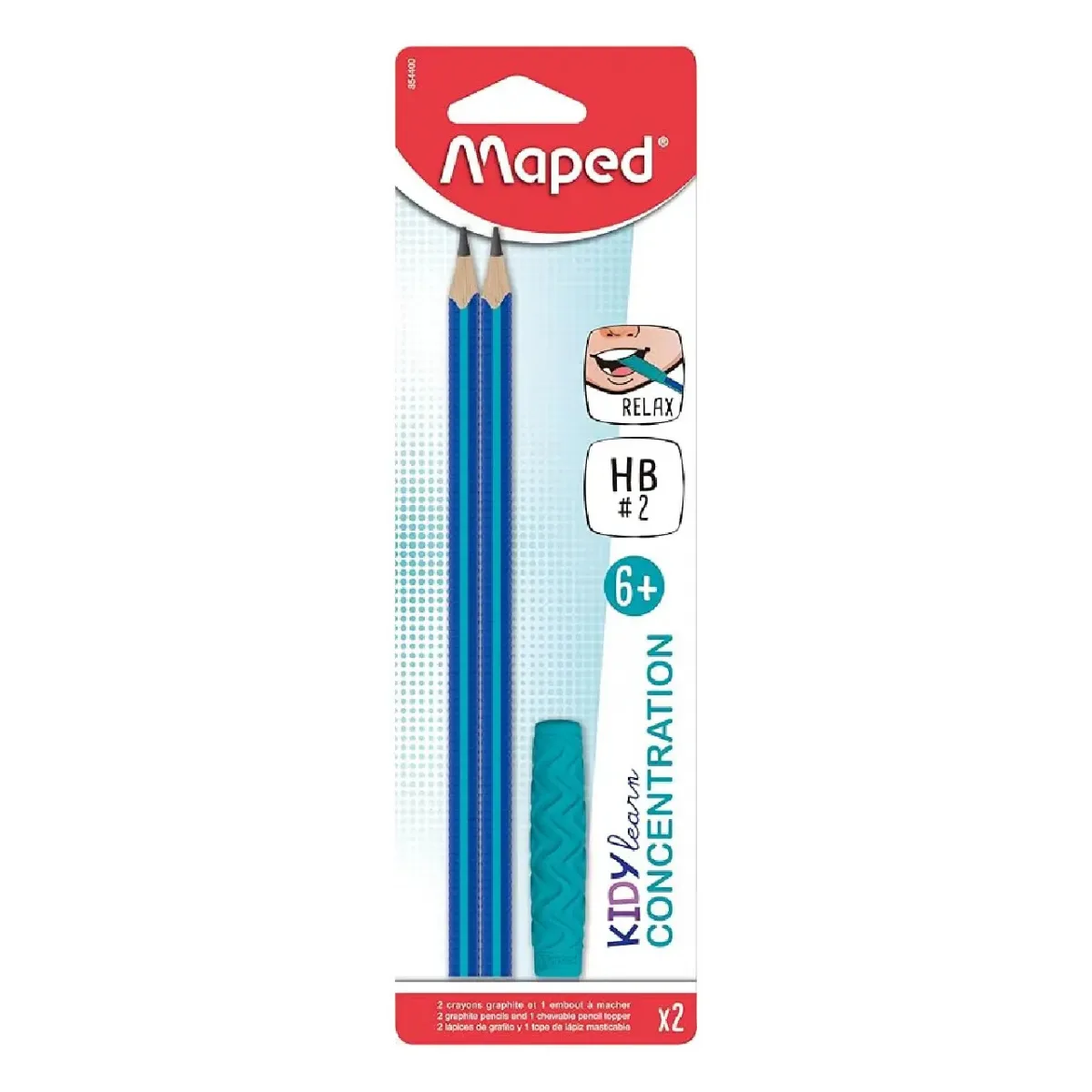 Pack x2 Lapiz HB con Mordillo - Maped