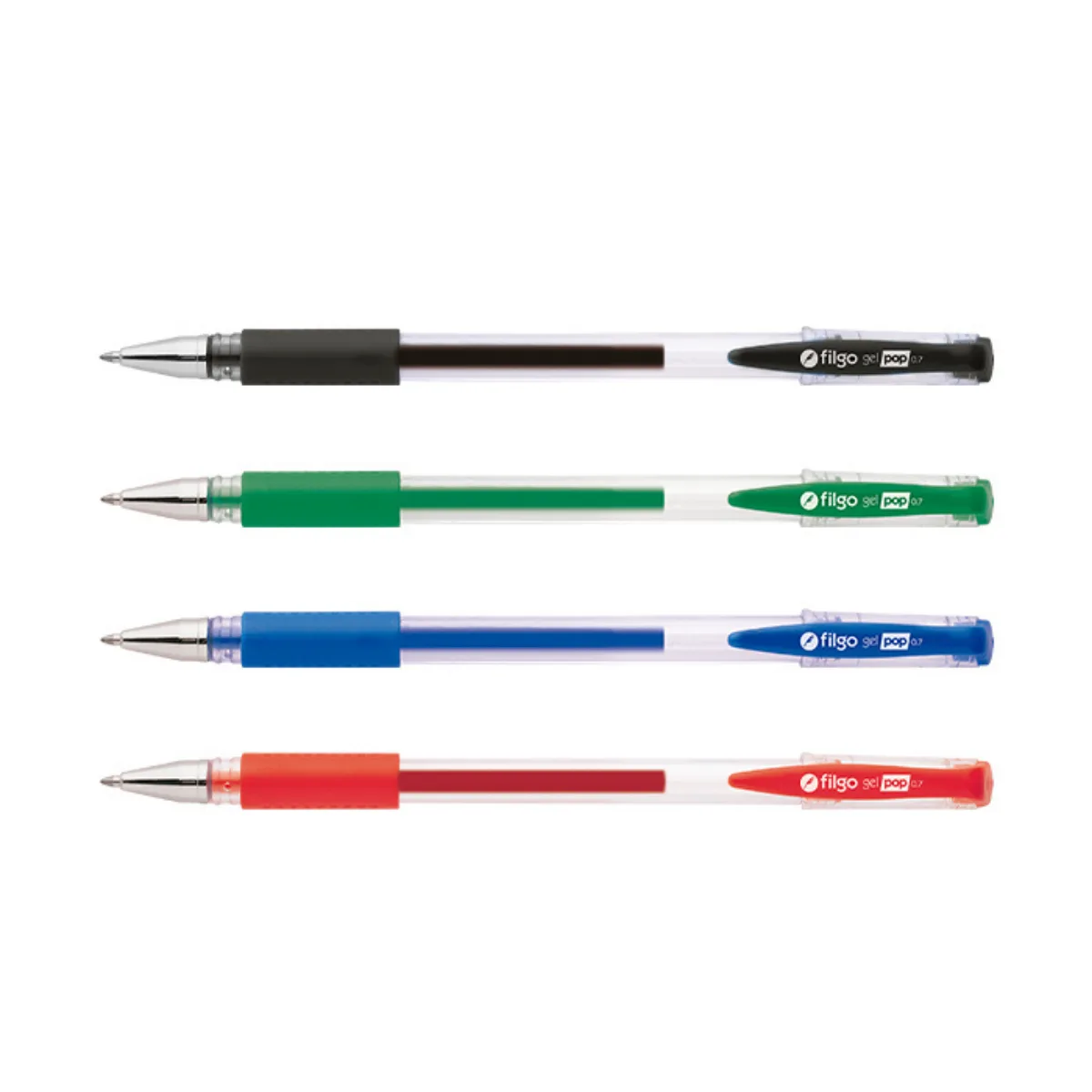 Pack x4 Lapicera de Gel Clasicos - Filgo