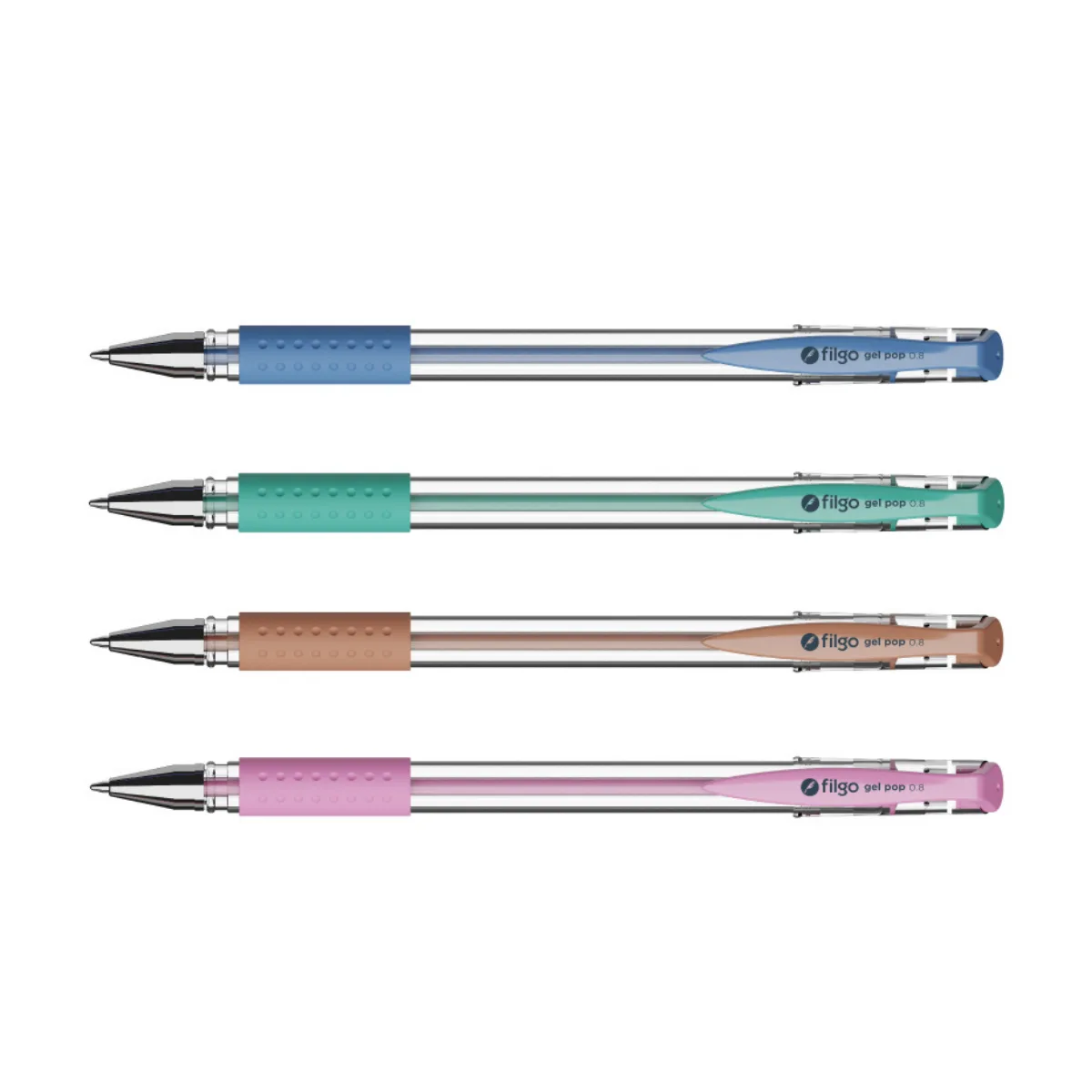 Pack x4 Lapicera de Gel Milky - Filgo