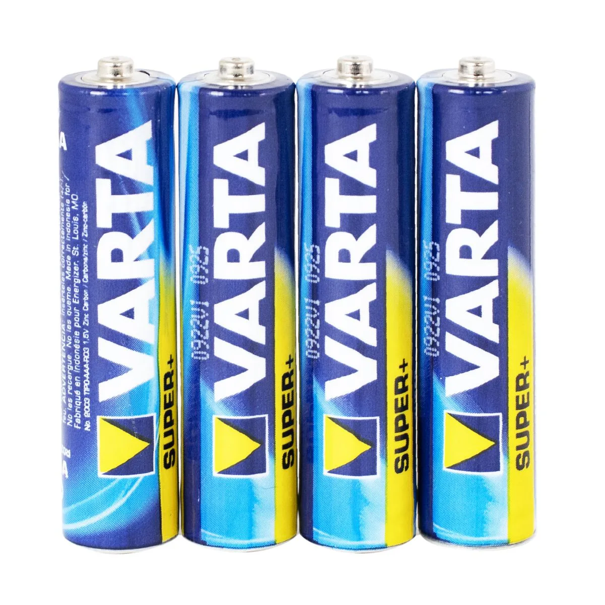 Pack x4 Pilas AA - Varta