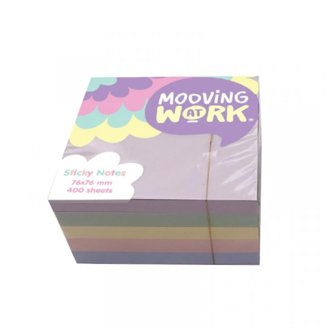 Pack x400 Notas adhesivas Pasteles - Mooving