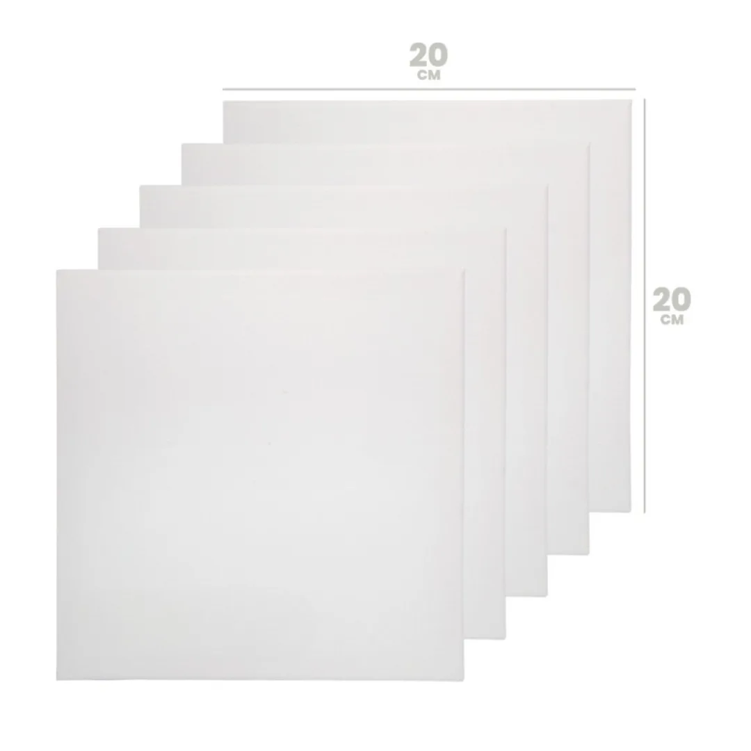 Pack x6 Lienzos 20x20cm - Main Paper