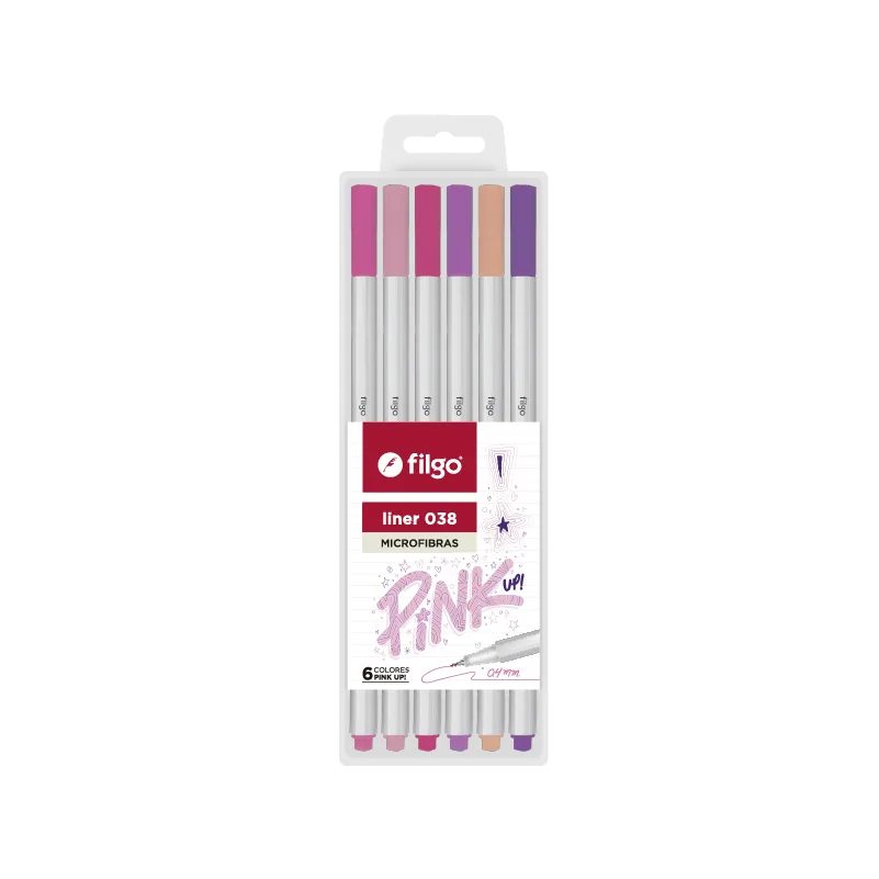 Pack x6 MicroFibra Pink - Filgo