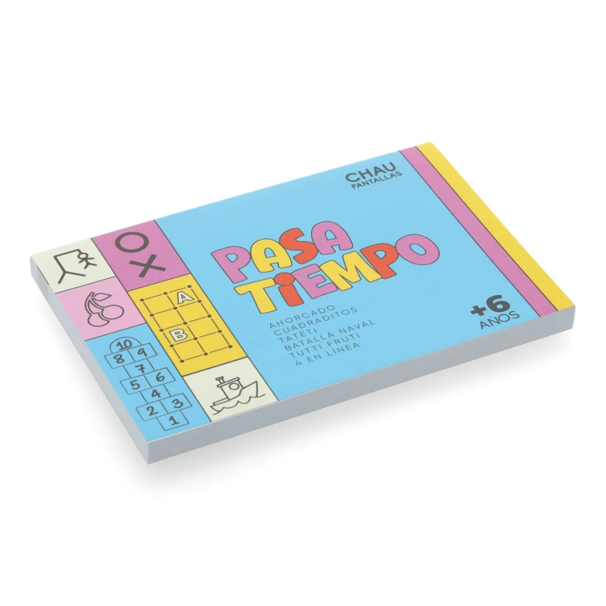 Pasatiempo - Libro de Juegos Chau Pantallas