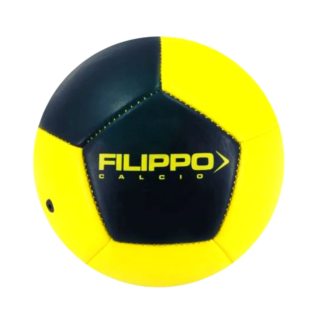 Pelota De Futbol Nº 2 Amarilla Y Negra