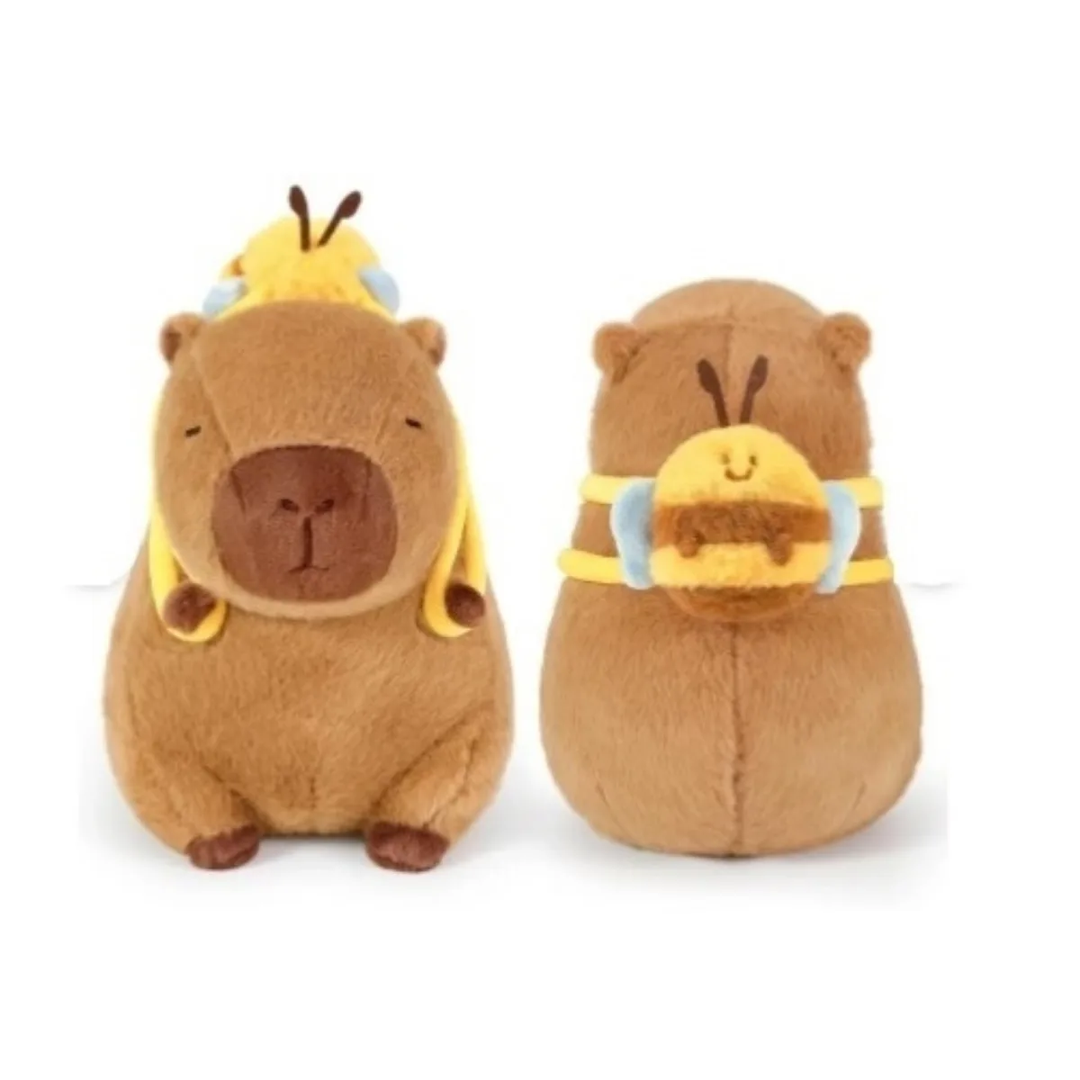 Peluche Capibara con Abeja 35cm