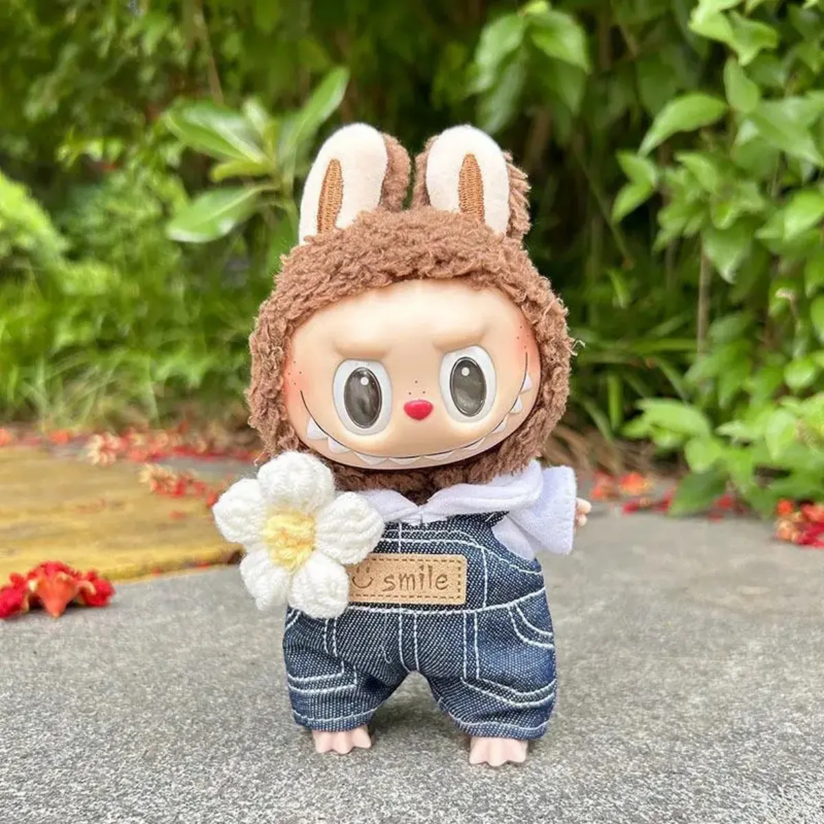 Peluche Llavero Labubu con Ropa