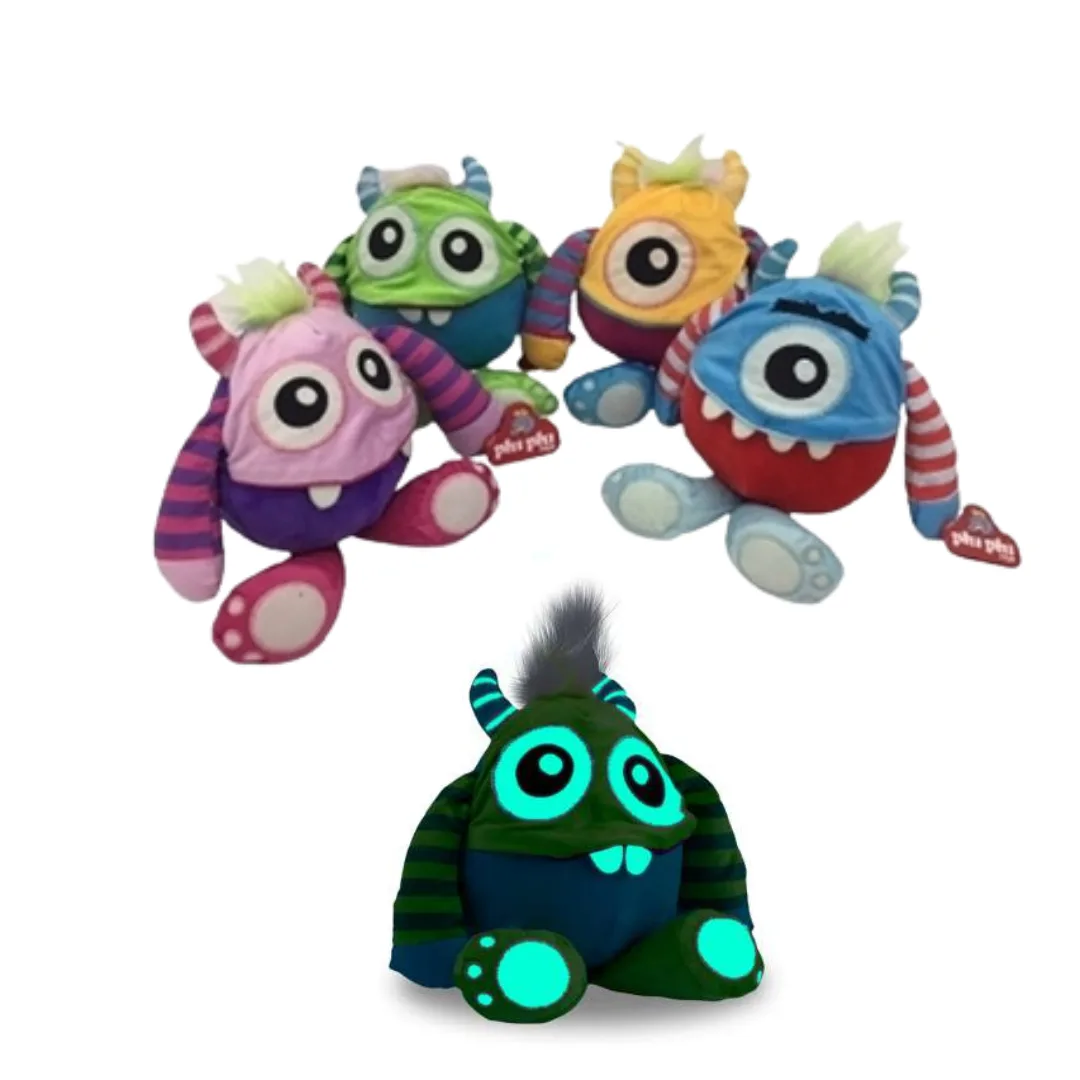Peluche Monstruo Brilla en la Oscuridad - Phi Phi
