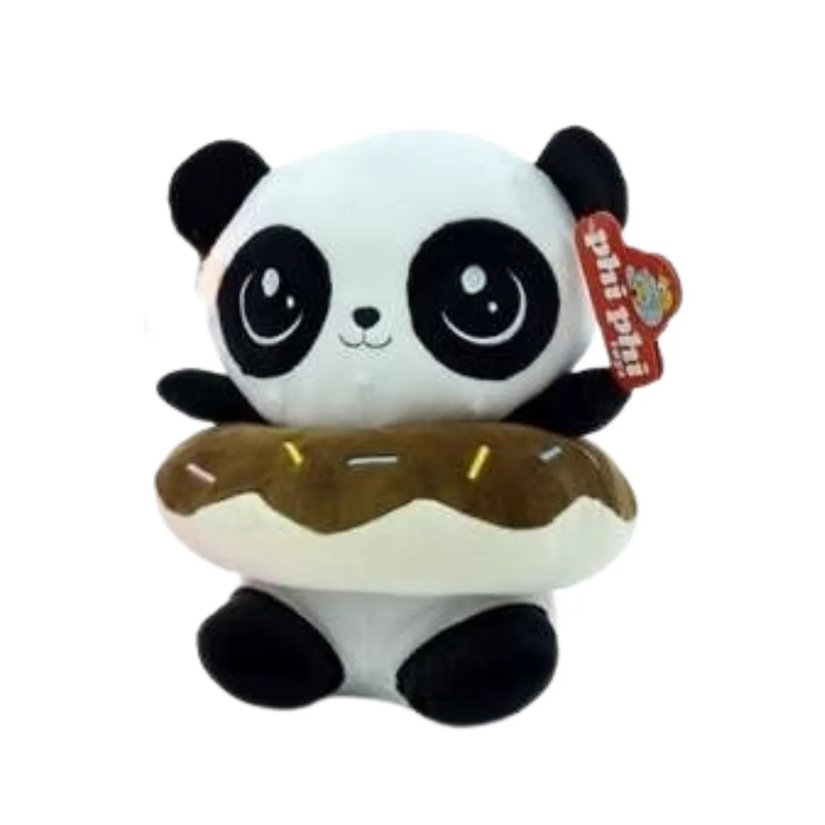 Peluche Panda con Dona 19cm - Phi Phi
