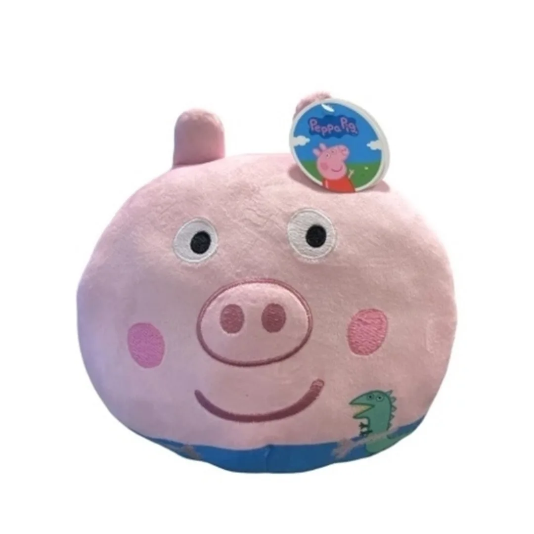 Peluche Peppa Pig o George - Almohadon Spandex 28cm 3